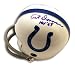 Art Donovan Autographed/Hand Signed Baltimore Colts Throwback Mini Helmet inscribed HOF 68