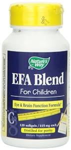 Nature's Way EFA Blend for Children, 120 Softgels