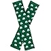 St. Patrick's Day All Over Shamrocks Leg Warmers (Green with White Shamrocks)