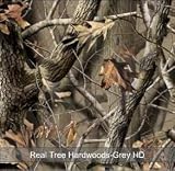 1 (one) 2in X5in Camo Window Film Realtree Hardwoods