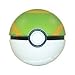 Pokemon Toy - Soft Foam Pokeball - NEST BALL (White, Green & Orange - 2.5 inch)