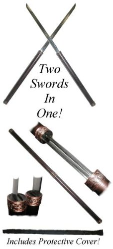 All Steel 2 In 1 Ninja Swords