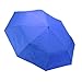 GALLERIA Blue Dahlia Double Cover Folding Umbrella, 1 EA