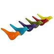Colorful Set of 6 Bird Shaped Candles