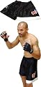 Mixed martial arts grappling short in heavy duty silk