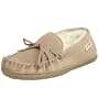 BEARPAW Men's Moc Shearling Slip-On