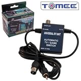 New SNES / NES / Genesis Tomee 3-In-1 Universal RF Unit Auto Switch From Gaming System To TV