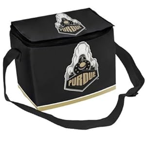 Purdue Boilermakers NCAA Big Logo Zippered Lunch Bag