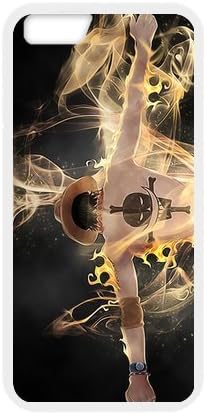 MeowStore Japanese Cartoon OP One Piece Ace with Fire Iphone 6 (4.7 inch) Case Cover Phone Case Shells