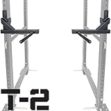 Titan Dip Attachment Bars for Power Rack Safety Bars Strength Training Workout