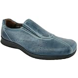 Bacco Bucci Score Blue Leather Shoes Loafers - Available in Various Sizes by Bacco Bucci