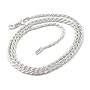 2mm Sterling Silver 20" Diamond-Cut Rope Chain Necklace