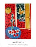 Interieur Rouge 1947 By Henri Matisse Highest Quality Art Print Poster - Size: 27.5 X 35.5