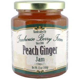 Peach Ginger Jam by Treehouse Berry Farm