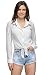 The Gud Look Polyester White Trendy Knot Style Shirt - White RS.499.00