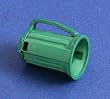 Club Pack of 100 C9 Green Christmas Light Bulb Sockets - For 18 Gauge Wire