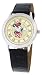 Disney # 41650 Women's Minnie Mouse Black Leather Strap Watch
