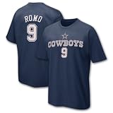 Dallas Cowboys Tony Romo Youth Name and Number Reebok NFL Short Sleeve T-shirt