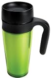 OXO Good Grips LiquiSeal 360-Degree Travel Mug with Handle 12-ounce, Green