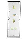Celeste Corner Curio - Bellini Modern Living - DM-3025-BLK