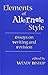 Elements of Alternate Style: Essays on Writing and Revision