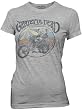 Grateful Dead Motorcycle Bear Women's Junior Tee Shirt