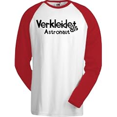 Base Long Shirt Karneval Verkleidet als Astronaut Fasching Karneval Verkleidung diverse Farben S-XXL
