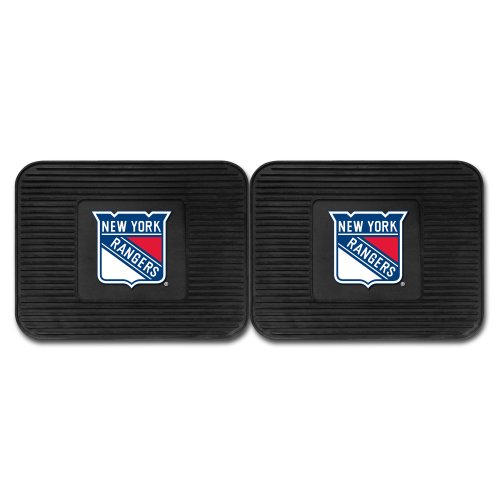 NHL - New York Rangers Backseat Utility Mats 2 Pack