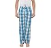 Nick&Jess Mens Aqua Tartan Checkered 100% Cotton Pyjamas RS.429.00