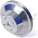 Big Block Chevy Water Pump Pulley, 396 427 454 V-Belt - Long Water Pump, LWP, BBC by CVF Racing