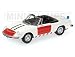 Diecast Model Alfa Romeo 2000 Spider Rijkspolitie (1970) in White (1:18 scale)