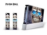 Skin Decal Cover for Nintendo Wii Console + two Wiimote Controllers - Psych ....