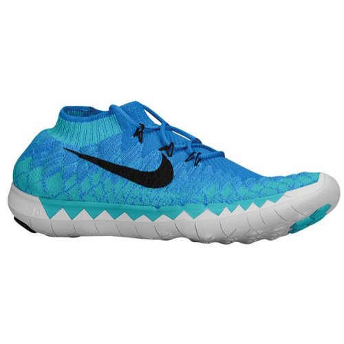 NIKE Free Flyknit Men's Running Shoe, Blue, Bahrain Ubuy