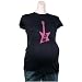 Rockstar Guitar Maternity T-shirt by Rockstarmoms