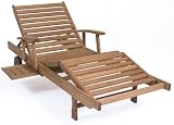 Amazonia Mariscal Eucalyptus Chaise Lounger