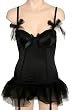 Black Tutu Bustier Set