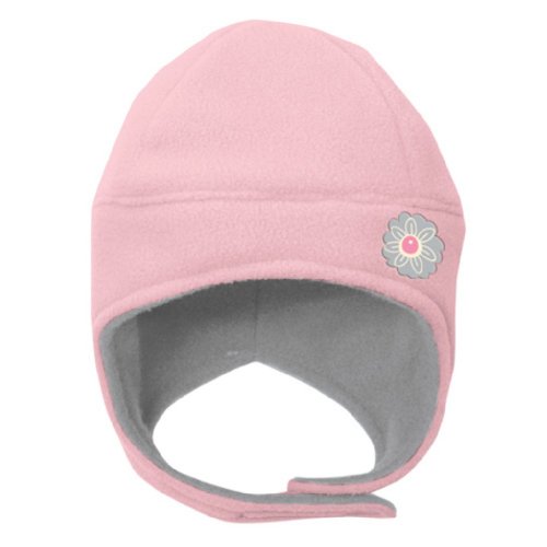 iPlay Origins Ecofleece Earwarmer Hat, Rose, Infant