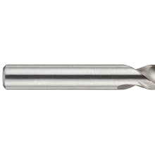 Cleveland 2012 Style High Speed Steel Jobbers' Drill Bit, High Helix, Uncoated (Bright), Round Shank, 118 Degree Conventional Point