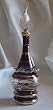 Egyptian Perfume Bottle  Mouth/Hand Blown  Weddings / Favors / Gifts - Color: Blue - (EPB-018BL)