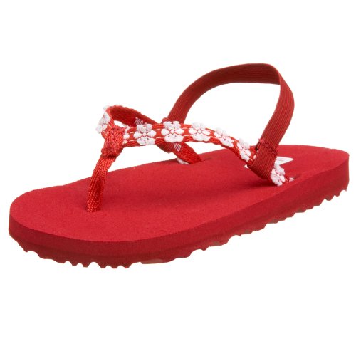 Teva Infant/Toddler Little Flowers Sandal,Little Flowers Red,4-5 M US Toddler