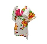 Allover Flowered Kaftan Plus Size Cover up Partywear Tunic VALENTINE'S DAY GIFT