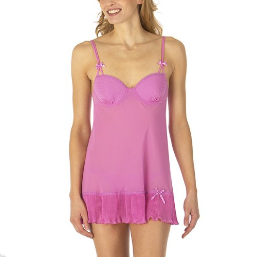 Gilligan & O'Malley® Mesh Chiffon Baby Doll 2-pc. Set - Young Pink