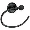 Hardware House 583799 Andorra Towel Ring Black