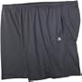 Russell Athletic Men's Big & Tall Dri-Power Performance Pull-on Short, Dark Grey, 5X