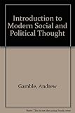 An introduction to modern social and political thought