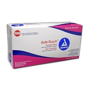 Gloves, Latex Powder-Free Small, Box/100