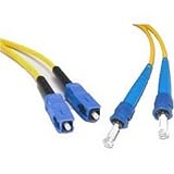 98.4ft SC/ST LSZH DUPLEX 9/125 SINGLE-MODE FIBER PATCH CABLE