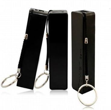 Gosmart Power Bank Key Chain Smart Phone External Battery 2600mah - Black