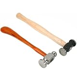 2 Chasing Hammers Half Dome Planishing Metal Tools