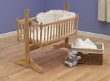 Saplings Little Angel Swinging Crib - Natural
